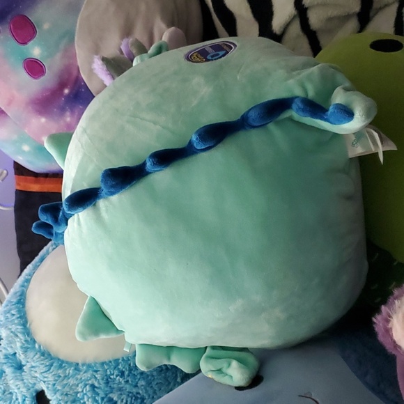 12" Leviathan Blue Dragon Squishmallow - Picture 3 of 4